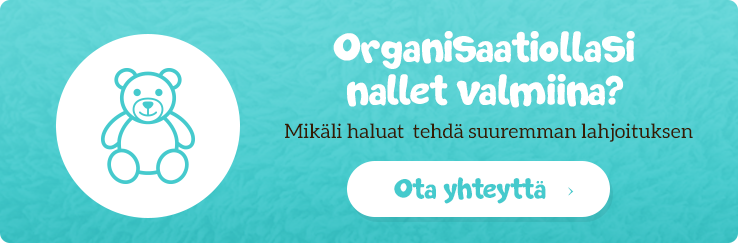 Organisaatiollasi nallet valmiina?